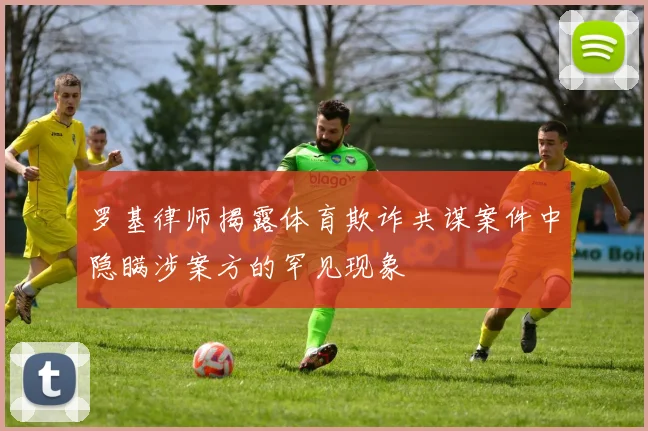 罗基律师揭露体育欺诈共谋案件中隐瞒涉案方的罕见现象